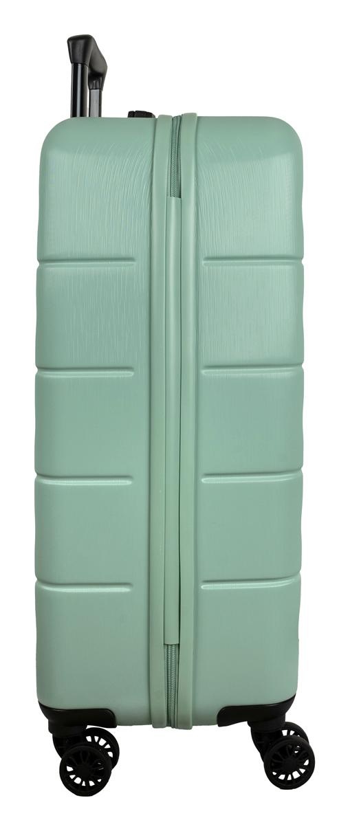 Střední skořepinový kufr Skyline Goomera 4w M Green - Obrázek 4