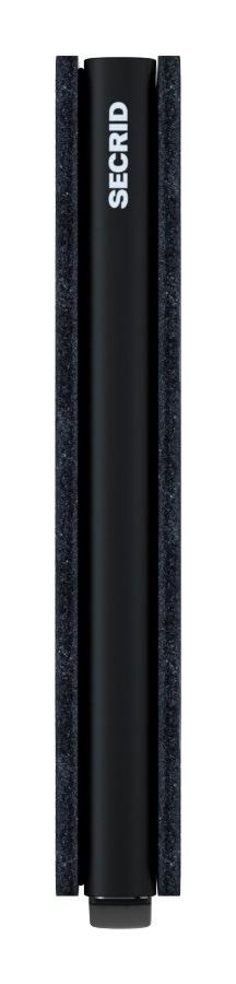 Kožená mini peněženka Secrid Slimwallet Matte Black