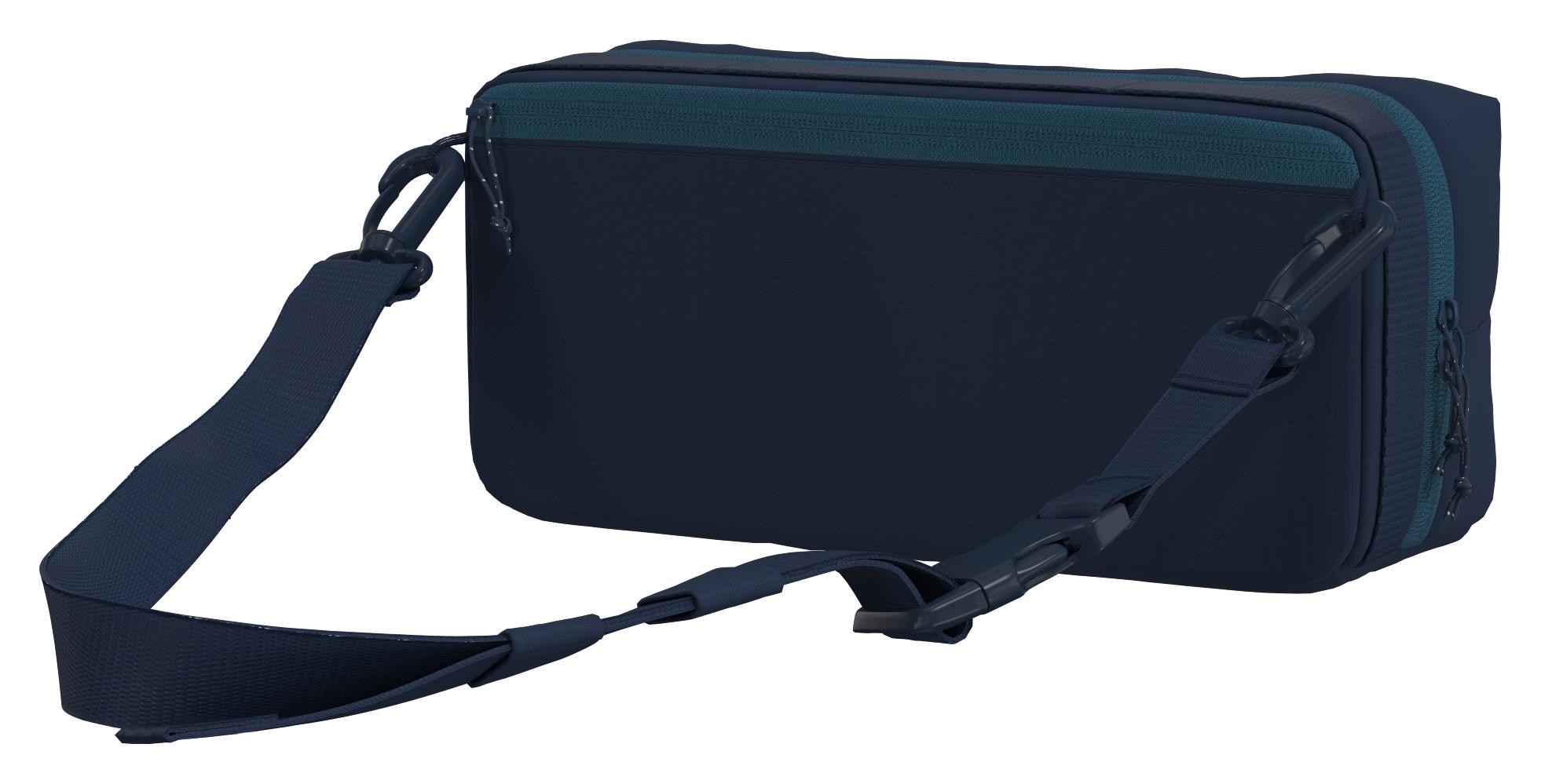 Crossbody taška CabinZero Tech Pouch Blue Shimmer
