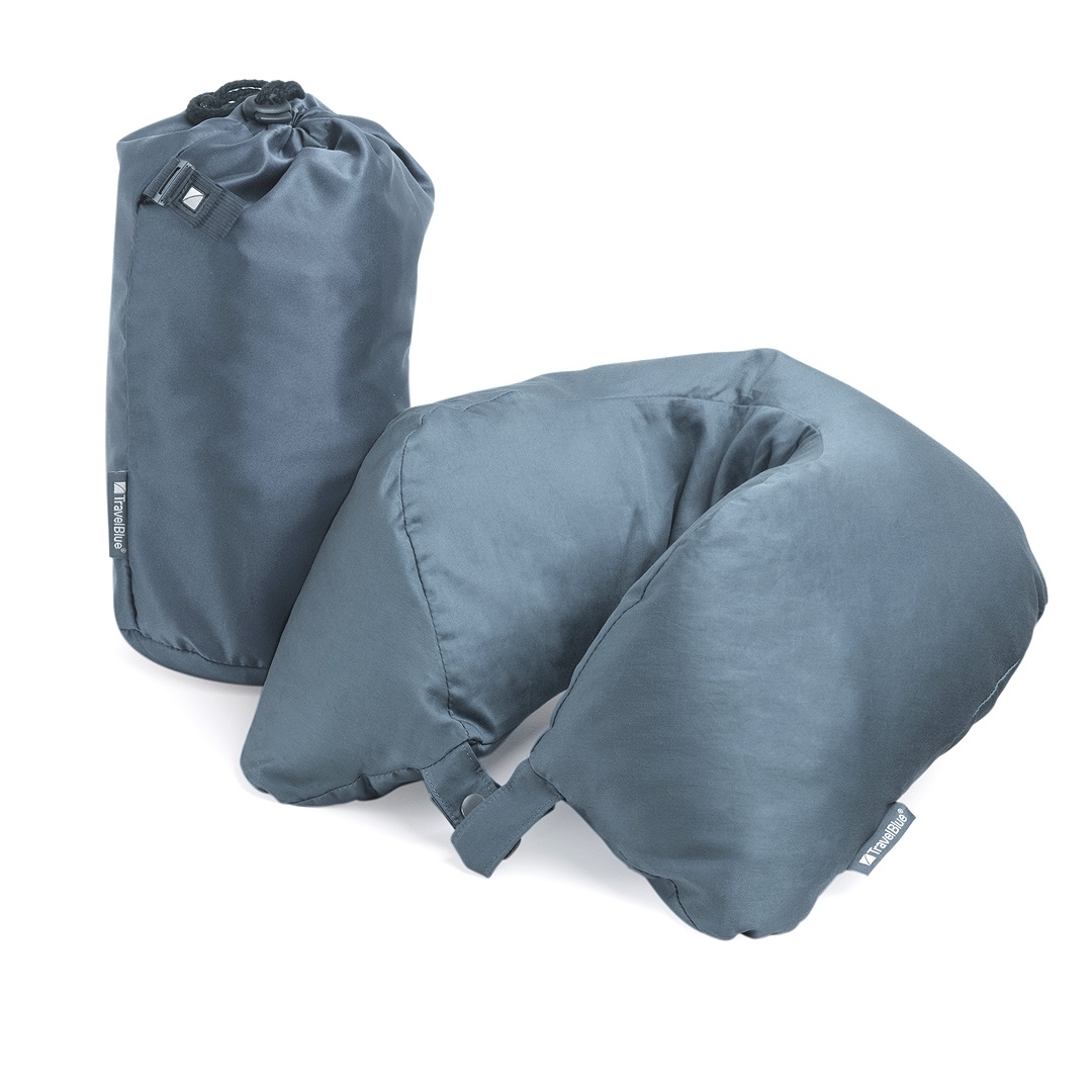 E-shop Travel Blue Hypno Neck Pillow Dark Blue Grey