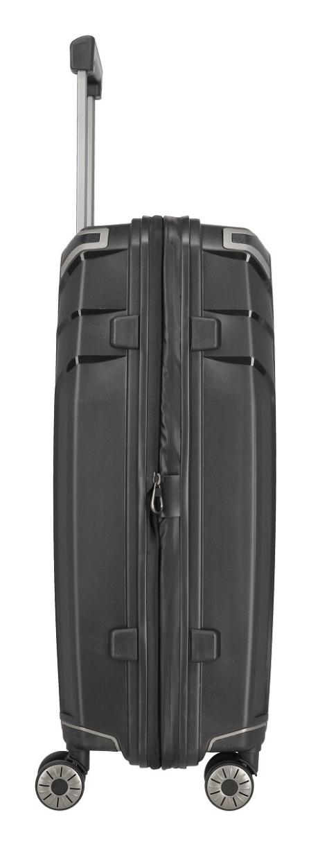 Střední skořepinový kufr Travelite Elvaa 4w M Black (obrázek 5)