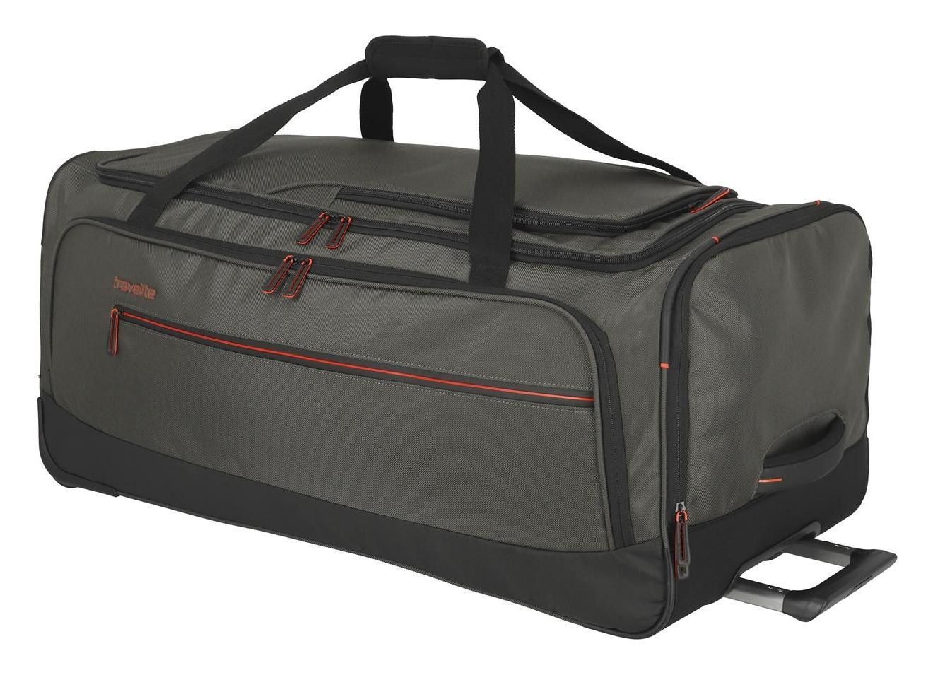 Travelite Crosslite 5.0 Wheeled Duffle L Dark Olive - Image 2