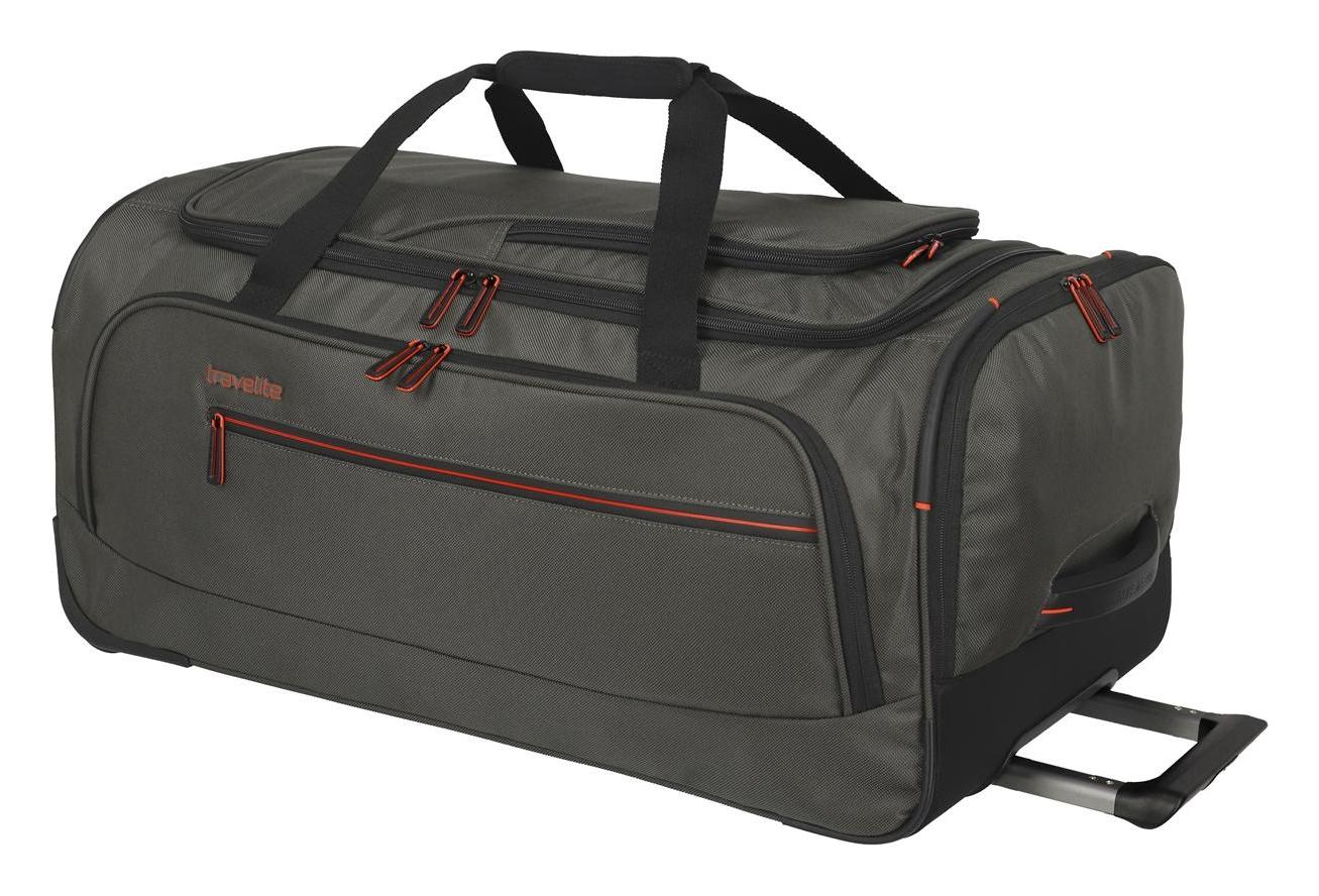 Travelite Crosslite 5.0 Wheeled Duffle M Dark Olive - Image 2