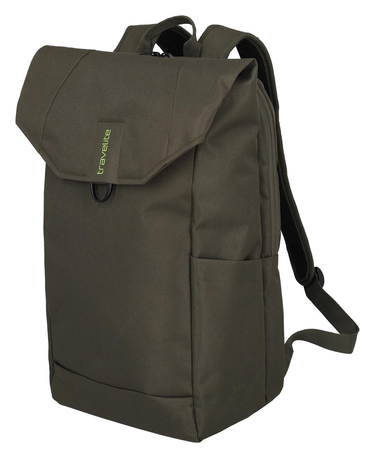 Travelite Pathway Backpack Fold Olive - Image 2