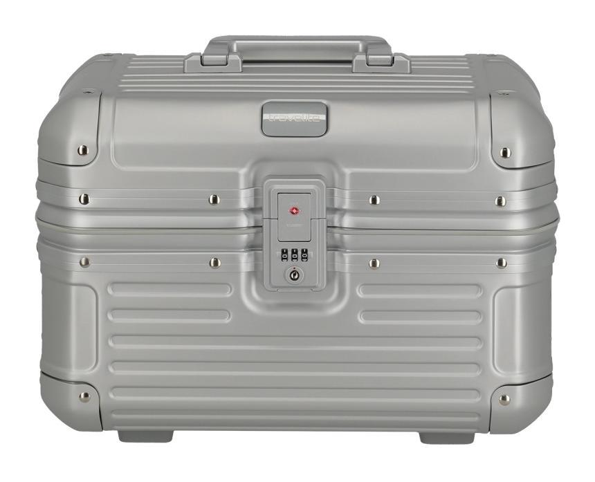 Kosmetický kufr Travelite Next 2.0 Beautycase Silver