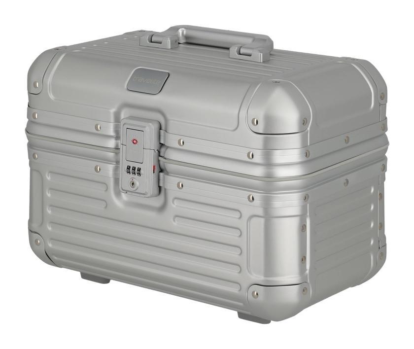 Kosmetický kufr Travelite Next 2.0 Beautycase Silver