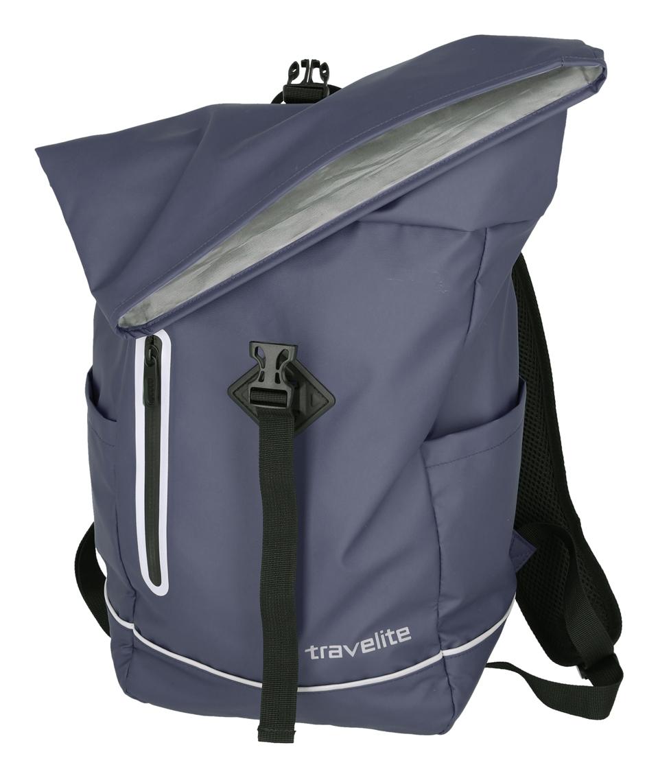 Roll-top batoh Travelite Basics Roll-up Plane Navy