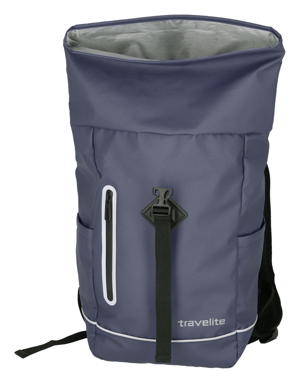 Roll-top batoh Travelite Basics Roll-up Plane Navy