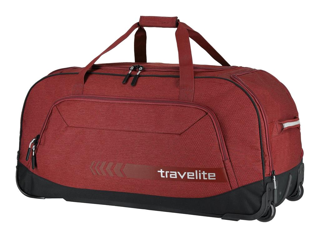 Travelite Kick Off Wheeled Duffle XL Red - Image 3