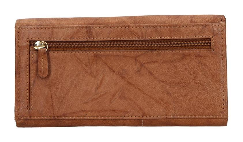 Dámská kožená peněženka Lagen V-102 Light brown (obrázek 4)