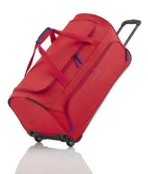 Travelite Basics Fresh Wheeled Duffle Red