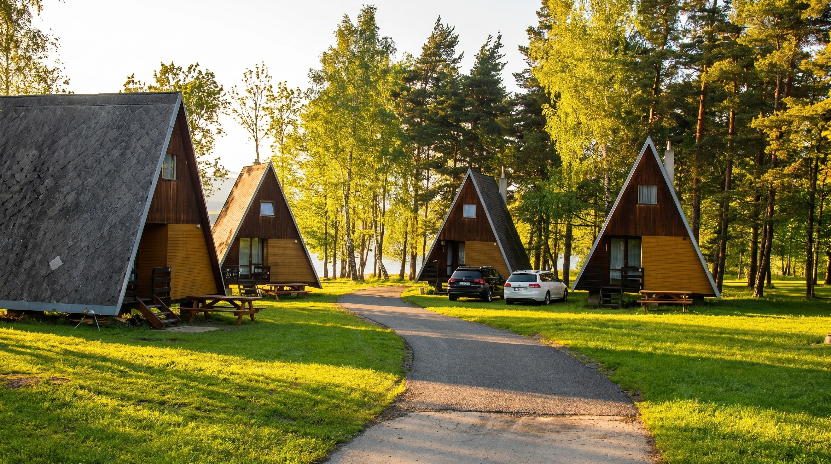 Camping Olšina na břehu Lipna