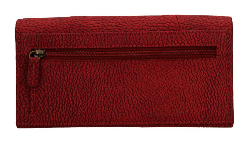 Lagen Dámská peněženka kožená PWL388/W Červená