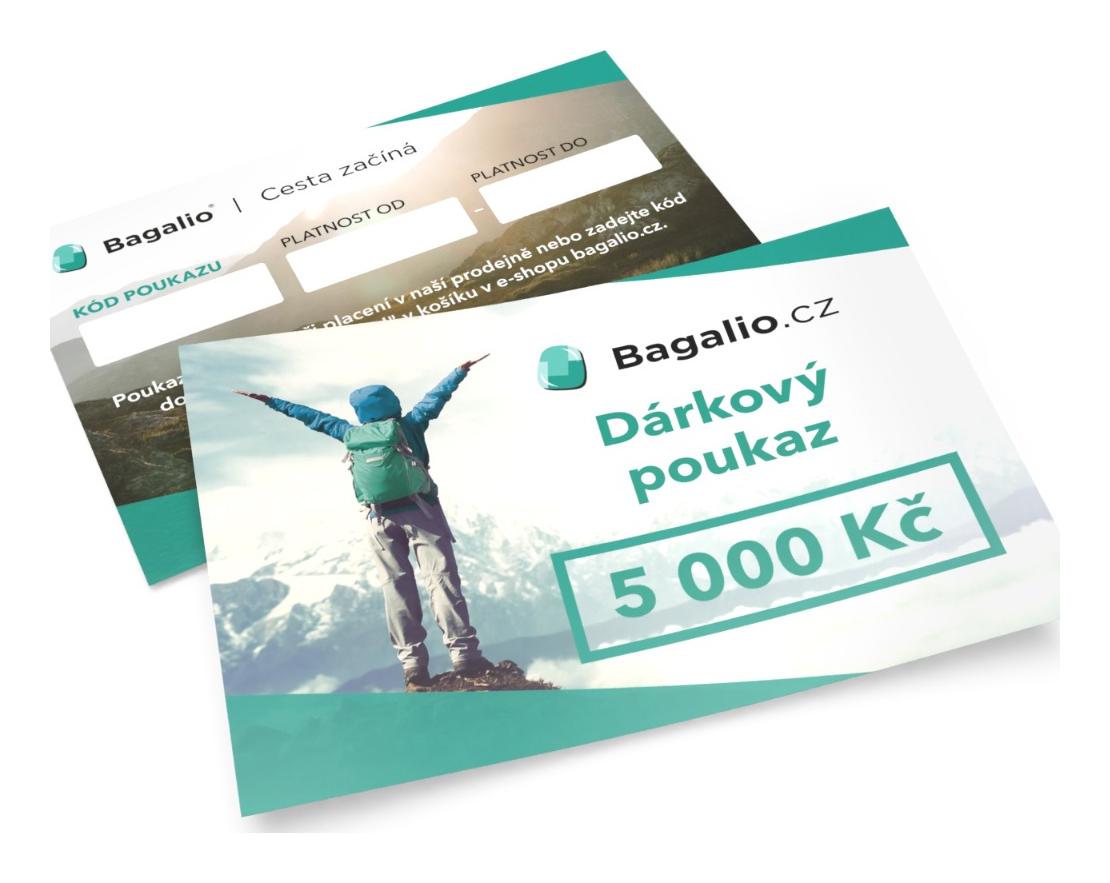 Dárkový poukaz 5000 Kč