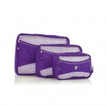 Heys Eco Packing Cube 3pc Set II Purple