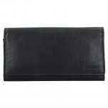 Lagen Dámská peněženka kožená V13 Černá