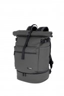 Travelite Basics Rollup backpack bottom compartm Anthracite