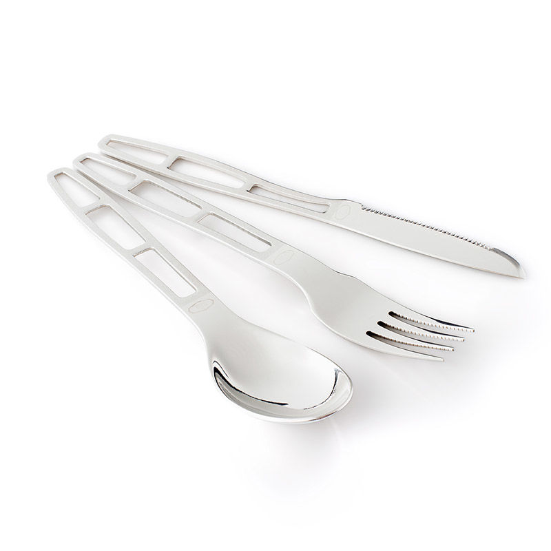E-shop GSI Outdoors Stainless 3 pc. Cutlery Set 160mm