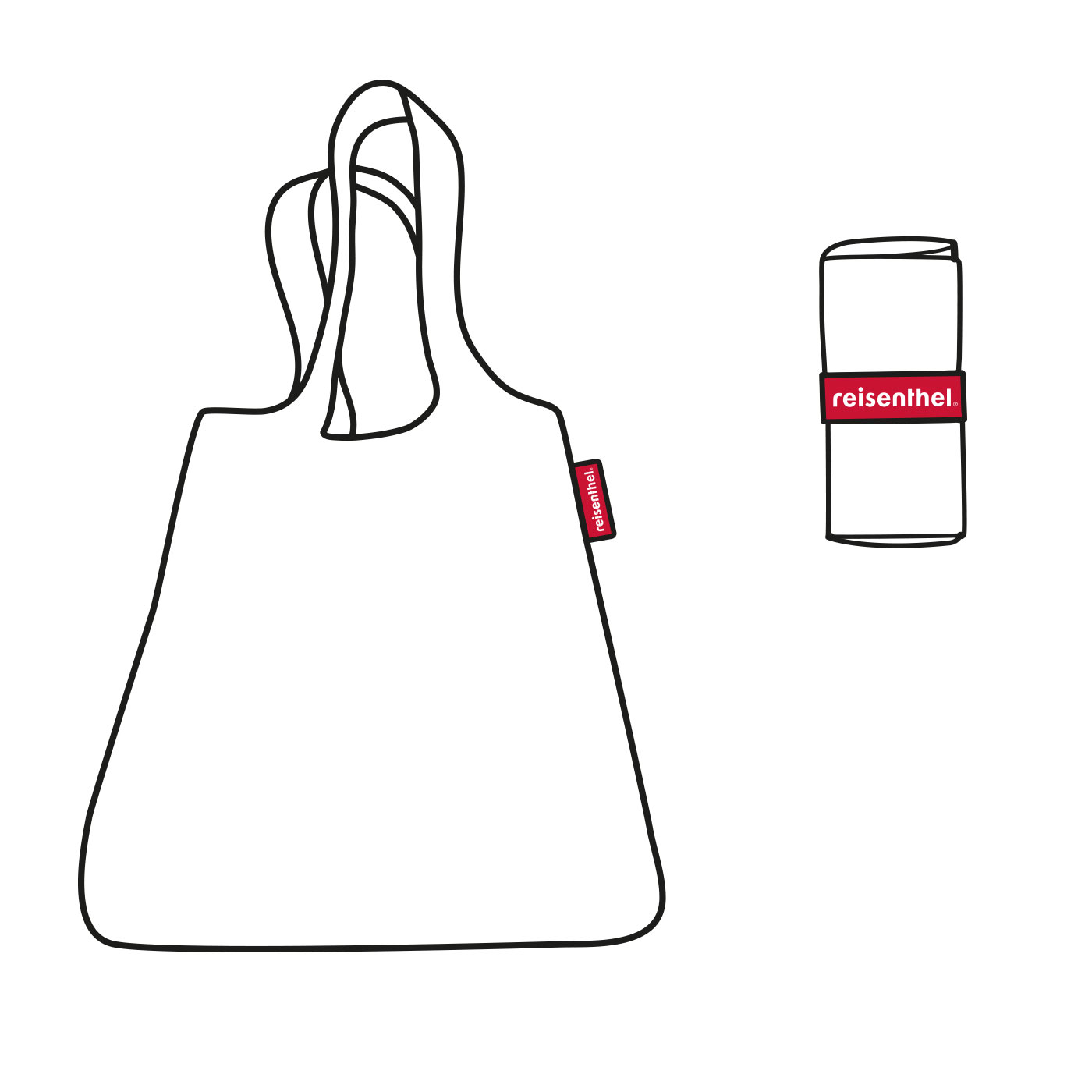 Reisenthel Mini Maxi Shopper Lemon Dots Nákupní taška, která šetří životní prostředí!