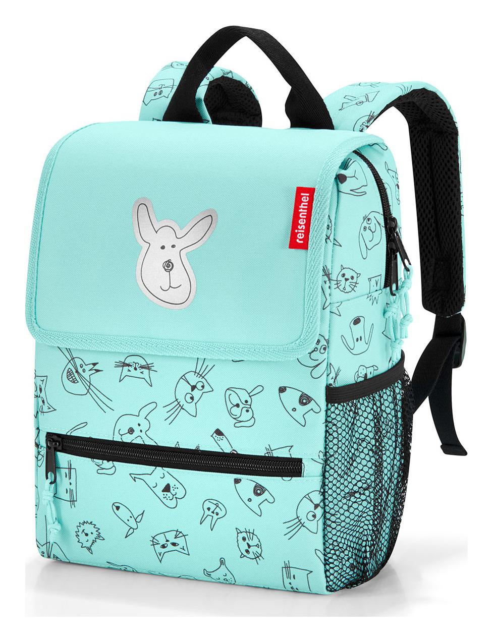 Reisenthel Backpack Kids Cats and dogs mint