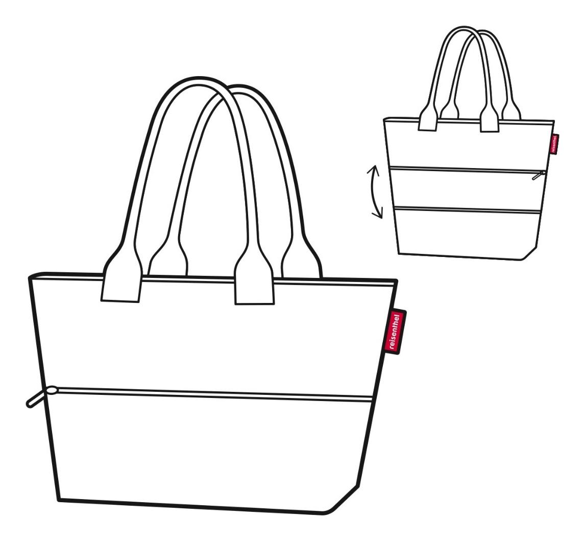 Reisenthel Shopper e1 Twist Silver