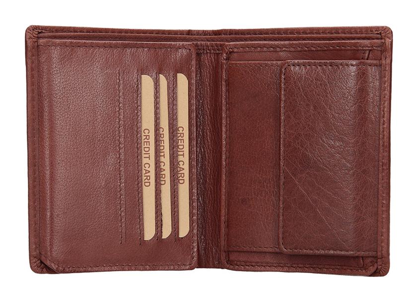 Lagen Pánská peněženka kožená V 2 Hnědá